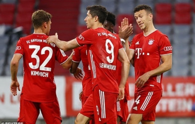 Lewandowski lập công, Bayern Munich tiến vào chung kết cúp quốc gia
