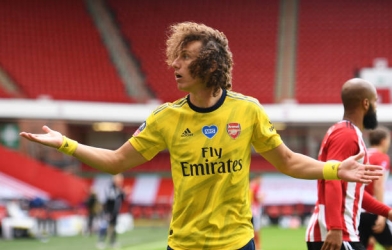 Vừa kí hợp đồng, David Luiz tiếp tục 'gieo sầu' cho Arsenal