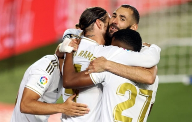Thắng nhọc Getafe, Real Madrid bỏ xa Barca trong cuộc đua vô địch