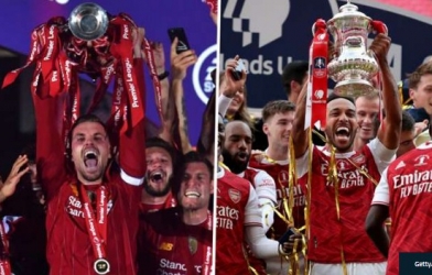 Lịch thi đấu Siêu cúp Anh 2020 hôm nay: Arsenal đại chiến Liverpool