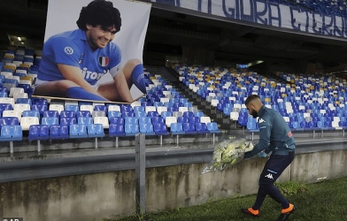 Napoli chọn cách đặc biệt tri ân huyền thoại Maradona