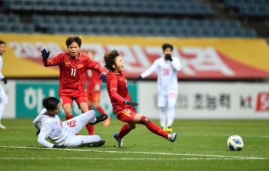 Tuyển nữ Việt Nam tổn thất nghiêm trọng đối đầu Hàn Quốc