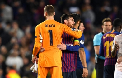 Chấm điểm Barca 3-0 MU: Thiên tài Messi, tội đồ De Gea