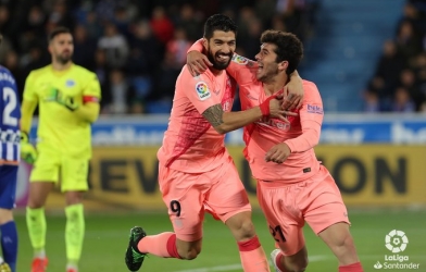 Messi không ghi bàn, Barca vẫn thắng dễ trước Alaves