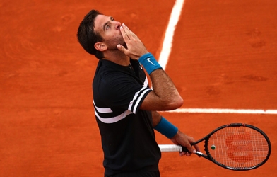 Kết quả ngày 3 Roland Garros: Del Potro đi tiếp