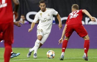 Hazard đá chính, Real Madrid vẫn đại bại trước Bayern