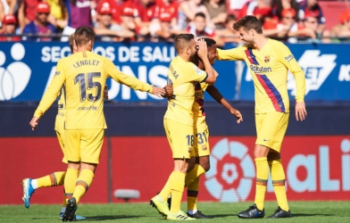 Griezmann im tiếng, Barca gây thất vọng trong ngày vắng Messi