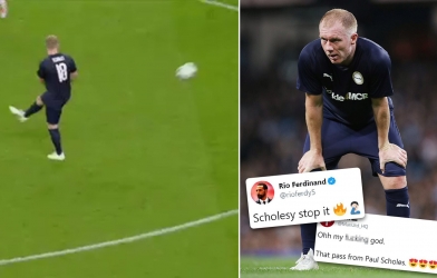 Huyền thoại Paul Scholes lại khiến fan MU phát cuồng