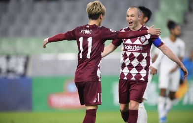 VIDEO: Iniesta lập cú đúp kiến tạo ở Cúp C1 châu Á