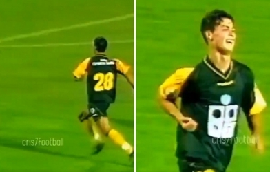 Cristiano Ronaldo từng vô danh đến mức ghi bàn mà không ai biết