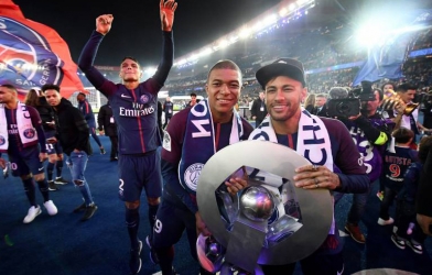 PSG chính thức lên ngôi vô địch Ligue 1