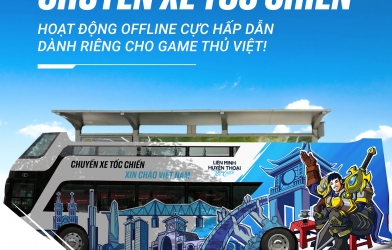 Chuyến xe của LMHT Tốc Chiến chào đón game thủ Việt