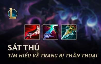 Tìm hiểu trang bị thần thoại của Sát Thủ tiền mùa giải LMHT