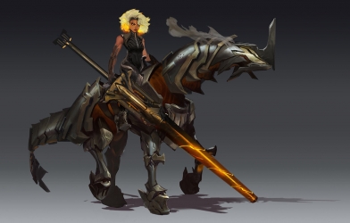 LMHT hé lộ hình ảnh tướng mới sắp ra mắt game thủ