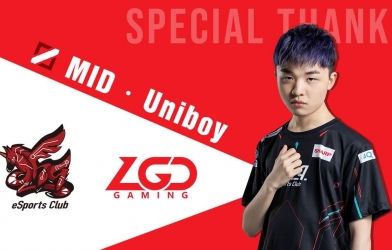LGD kí hợp đồng với tuyển thủ đường giữa Uniboy