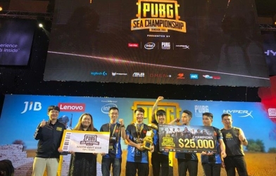 Kết thúc JIB SEA Championship 2018, Divine Esports lên ngôi vô địch