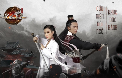 Diễn viên Công Dương xuất hiện với tạo hình cổ trang trong Trailer Kiếm Thế Mobile