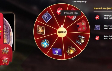 Cơ hội trúng iPhone XS Max khi chúc đội tuyển Việt Nam cho game thủ Liên Quân Mobile