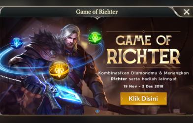 Hướng dẫn nhận tướng Richter miễn phí chỉ sau 10 ngày chơi Liên Quân Mobile