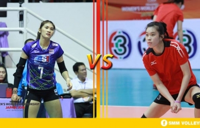 [18h15] Trực tiếp bóng chuyền VL VĐTG: Việt Nam - Thái Lan