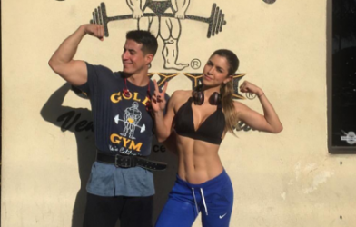 Cặp đôi phòng GYM 'đốt mắt' người nhìn vì đẹp như siêu mẫu