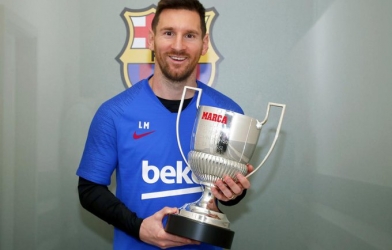 Messi thắng danh hiệu Vua phá lưới La Liga lần thứ 6