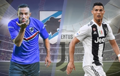 Sampdoria vs Juventus: Đòi lại ngôi đầu