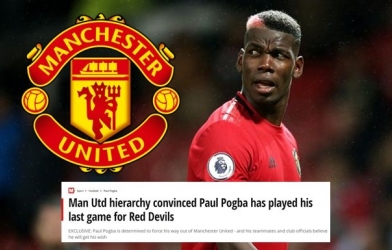 Pogba sẽ không chơi cho MU trận nào nữa!
