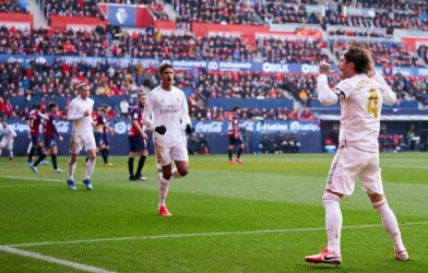 Bị dẫn trước, Real Madrid vẫn 'nghiền nát' Osasuna