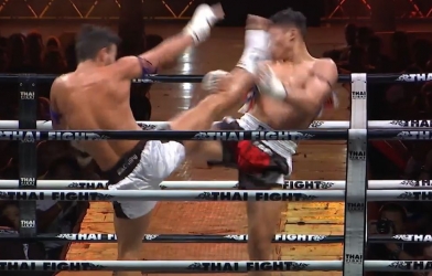 VIDEO: Cao thủ Thái Lan tung 'Vô ảnh cước' hạ đo ván đối thủ