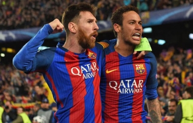 Messi hối thúc Barca mua Neymar
