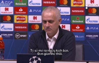 Phỏng vấn: Mourinho đổ lỗi cho trận thua của Tottenham