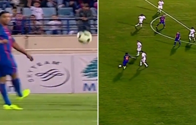 VIDEO: 4 triệu lượt xem pha bắt chước Ronaldinho cực 'khó đỡ'