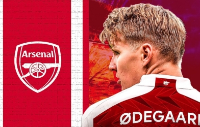 CHÍNH THỨC: Martin Odegaard gia nhập Arsenal