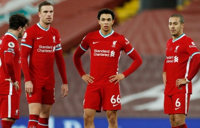 Liverpool thua đội xếp thứ 17 ngay tại Anfield