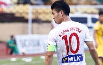 Công Phượng bị tố chơi xấu, cãi trọng tài ở trận thua SLNA