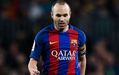 Chuyển nhượng 23/3: Barca chi sốc cho người thay Iniesta