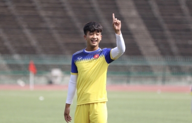 Tuyển thủ U22 Việt Nam tự tin trước khi sang Nhật Bản