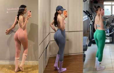 Người đẹp tăng liền 9kg nhờ tập gym để sở hữu 'đường cong vạn người mê'