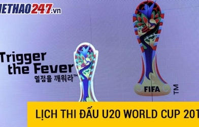 Lịch thi đấu U20 World Cup 2017 Full - Update liên tục