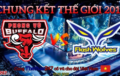 Phong Vũ Buffalo thất bại đáng tiếc trận mở màn CKTG 2018