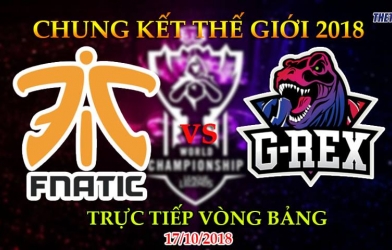 Fnatic vs G-Rex: Chiến thắng đầy thuyết phục của Fnatic trước GRX