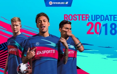 Fifa Online 4: Những thông tin đầu tiên về ROSTER UPDATE 2018