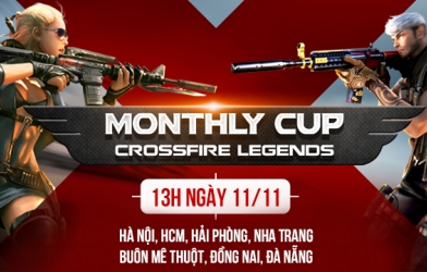 CFL Monthly Cup tháng 11 đã trở lại với các xạ thủ