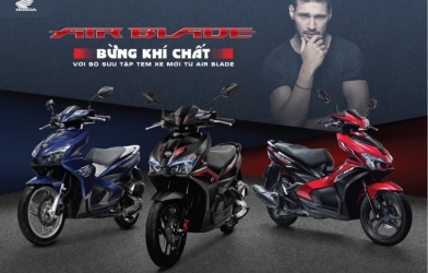 Honda Air Blade thế hệ mới chính thức được bán tại Việt Nam