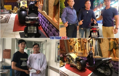 Phúc XO bán Vision biển “ngũ quý 8” giá 200 triệu đồng để làm từ thiện