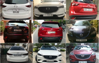 10 chiếc xe Mazda biển số đẹp nhất Việt Nam