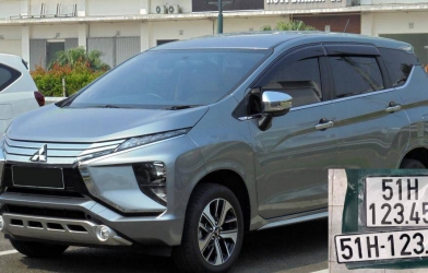 Mua Mitsubishi Xpander bốc được biển số “khủng”, giá tăng vọt