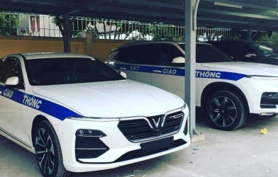 Xe VinFast Lux có thể được trang bị cho lực lượng CSGT