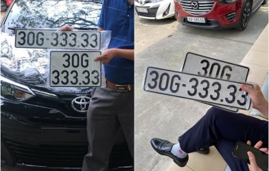 Toyota Vios 2020 biển số “ngũ quý 3” được chào mua 3,3 tỷ đồng